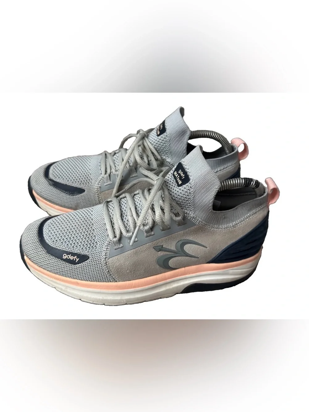 Gravity Defyer GDEFY MATeeM Women's 9.5 M Cross Trainer Shoes Gray Pink